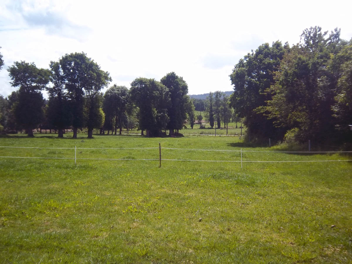 Vue du gîte Au fil des Légendes